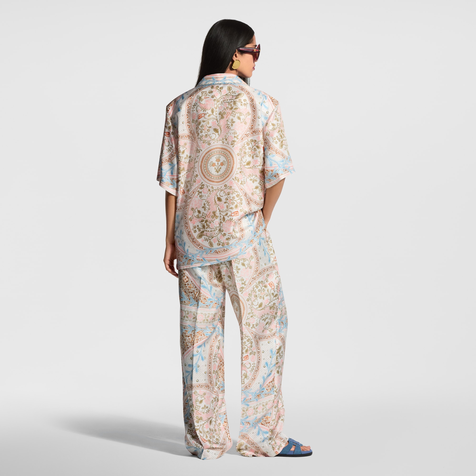 Louis Vuitton フラワープリント タンクトップ Flower Foulard Short